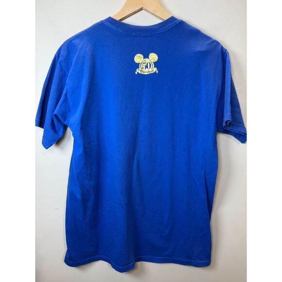 Disney Unisex Size Medium Blue Pullover Graphic T-Shirt - Picture 3 of 6